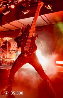 Erfurt - what an evening! We're still stoked by this experience. We definitely had a blast 🔥 "totaler Abriss!" 💪🤘 📸 @vrauwe #nachtblut #erfurt #kaltesherz #soldout